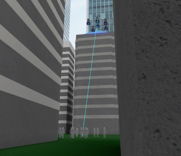 Daleks exterminating Cybermen